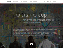 Tablet Screenshot of orbitak.com
